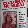 POSTER DE PECOS CON PUBLICIDAD DE FARRAH FAWCETT LOS ANGELES DE CHARLIE