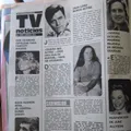 recorte JACK LORD FARRAH FAWCETT ROCK HUDSON JUNE ALLYSON MICHAEL DOUGLAS