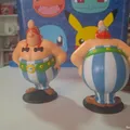 personaje asterix obelix 60 aniverdario happy meal mccdonald