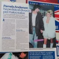 RECORTE pamela anderson farrah fawcett